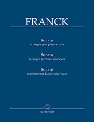 Sonata for Viola and Piano cover Thumbnail
